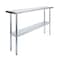 Amgood 14 in. x 60 in. Stainless Steel Table AMG WT-1460 - alternate 1